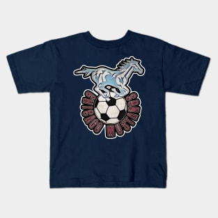 Chicago Mustangs Soccer Kids T-Shirt